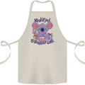 Koalified Birthday Girl 3rd 4th 5th 6th 7th 8th 9th Cotton Apron 100% Organic Natural