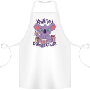 Koalified Birthday Girl 3rd 4th 5th 6th 7th 8th 9th Cotton Apron 100% Organic White