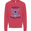 Koalified Birthday Girl 3rd 4th 5th 6th 7th 8th 9th Kids Sweatshirt Jumper Heliconia