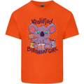 Koalified Birthday Girl 3rd 4th 5th 6th 7th 8th 9th Kids T-Shirt Childrens Orange