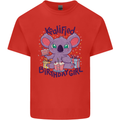 Koalified Birthday Girl 3rd 4th 5th 6th 7th 8th 9th Kids T-Shirt Childrens Red