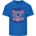 Koalified Birthday Girl 3rd 4th 5th 6th 7th 8th 9th Kids T-Shirt Childrens Royal Blue