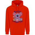 Koalified Birthday Girl 3rd 4th 5th 6th 7th 8th 9th Mens 80% Cotton Hoodie Bright Red