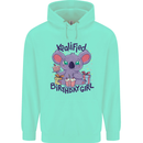 Koalified Birthday Girl 3rd 4th 5th 6th 7th 8th 9th Mens 80% Cotton Hoodie Peppermint