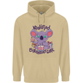 Koalified Birthday Girl 3rd 4th 5th 6th 7th 8th 9th Mens 80% Cotton Hoodie Sand