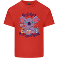 Koalified Birthday Girl 3rd 4th 5th 6th 7th 8th 9th Mens Cotton T-Shirt Tee Top Red