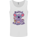 Koalified Birthday Girl 3rd 4th 5th 6th 7th 8th 9th Mens Vest Tank Top White