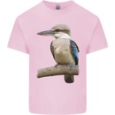 Kookaburra Kingfisher Ornathology Birdwatcher Kids T-Shirt Childrens Light Pink