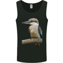 Kookaburra Kingfisher Ornathology Birdwatcher Mens Vest Tank Top Black
