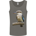 Kookaburra Kingfisher Ornathology Birdwatcher Mens Vest Tank Top Charcoal