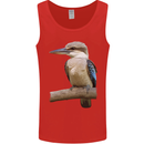 Kookaburra Kingfisher Ornathology Birdwatcher Mens Vest Tank Top Red
