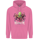 Kraken Release Me Octopus Cthulhu Squid Mens 80% Cotton Hoodie Azelea