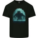 Kraken Sea Monster Cthulhu Mythology Mens Cotton T-Shirt Tee Top Black