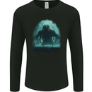 Kraken Sea Monster Cthulhu Mythology Mens Long Sleeve T-Shirt Black