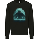Kraken Sea Monster Cthulhu Mythology Mens Sweatshirt Jumper Black