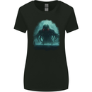 Kraken Sea Monster Cthulhu Mythology Womens Wider Cut T-Shirt Black