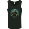 Kraken Under the Ocean Cthulhu Poseidon Mens Vest Tank Top Black