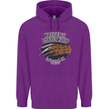 Krugers Barber Shop Funny Halloween Childrens Kids Hoodie Purple