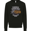 Krugers Barber Shop Funny Halloween Kids Sweatshirt Jumper Black