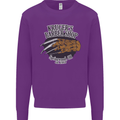Krugers Barber Shop Funny Halloween Kids Sweatshirt Jumper Purple