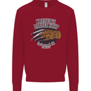 Krugers Barber Shop Funny Halloween Kids Sweatshirt Jumper Red