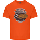 Krugers Barber Shop Funny Halloween Kids T-Shirt Childrens Orange