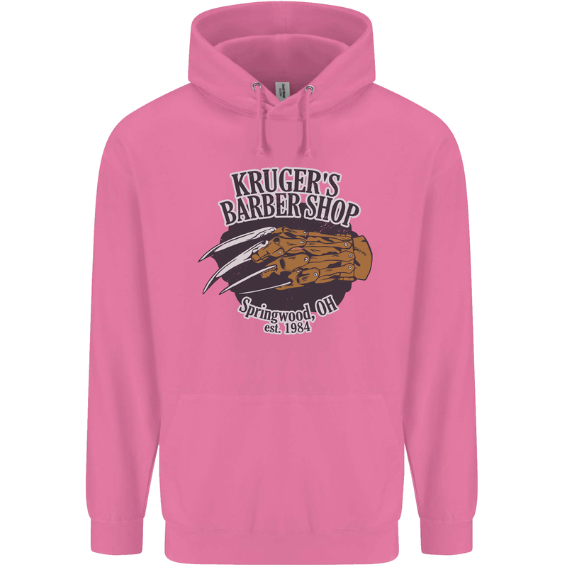 Krugers Barber Shop Funny Halloween Mens 80% Cotton Hoodie Azelea