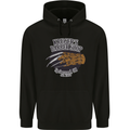 Krugers Barber Shop Funny Halloween Mens 80% Cotton Hoodie Black