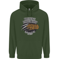 Krugers Barber Shop Funny Halloween Mens 80% Cotton Hoodie Forest Green