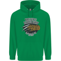Krugers Barber Shop Funny Halloween Mens 80% Cotton Hoodie Irish Green