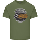 Krugers Barber Shop Funny Halloween Mens Cotton T-Shirt Tee Top Military Green
