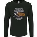 Krugers Barber Shop Funny Halloween Mens Long Sleeve T-Shirt Black