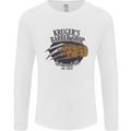 Krugers Barber Shop Funny Halloween Mens Long Sleeve T-Shirt White