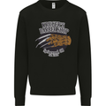 Krugers Barber Shop Funny Halloween Mens Sweatshirt Jumper Black