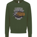 Krugers Barber Shop Funny Halloween Mens Sweatshirt Jumper Forest Green