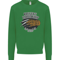 Krugers Barber Shop Funny Halloween Mens Sweatshirt Jumper Irish Green