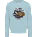 Krugers Barber Shop Funny Halloween Mens Sweatshirt Jumper Light Blue