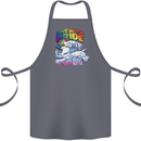 LGBT Live With Pride Unicorn Gay Pride Awareness Cotton Apron 100% Organic Steel
