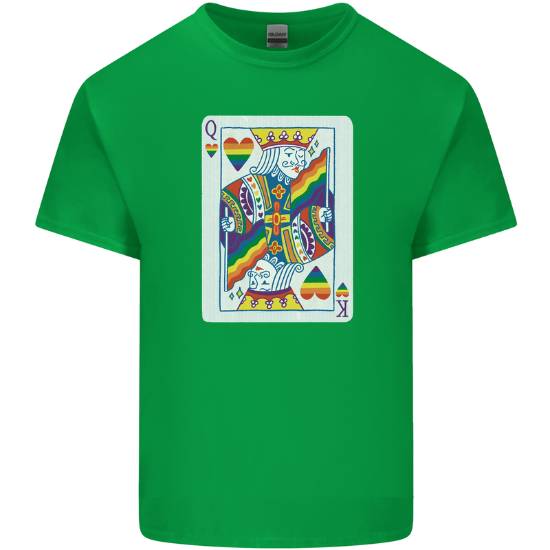 LGBT Queen Funny Gay Pride Kids T-Shirt Childrens Irish Green