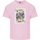 LGBT Queen Funny Gay Pride Kids T-Shirt Childrens Light Pink
