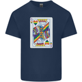 LGBT Queen Funny Gay Pride Kids T-Shirt Childrens Navy Blue