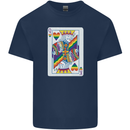 LGBT Queen Funny Gay Pride Kids T-Shirt Childrens Navy Blue