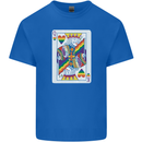 LGBT Queen Funny Gay Pride Kids T-Shirt Childrens Royal Blue