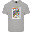 LGBT Queen Funny Gay Pride Kids T-Shirt Childrens Sports Grey