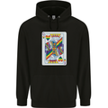 LGBT Queen Funny Gay Pride Mens 80% Cotton Hoodie Black