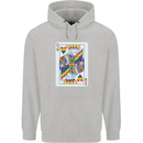 LGBT Queen Funny Gay Pride Mens 80% Cotton Hoodie Sports Grey