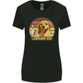 Labrador Dad Funny Fathers Day Dog Womens Wider Cut T-Shirt Black