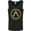 Lambda Symbol Bodybuilding Gym Training Mens Vest Tank Top Black