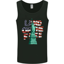 Land of the Free Independence Day 4th of July Mens Vest Tank Top Black