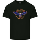 Land of the Free USA Veteran Independence Day Kids T-Shirt Childrens Black